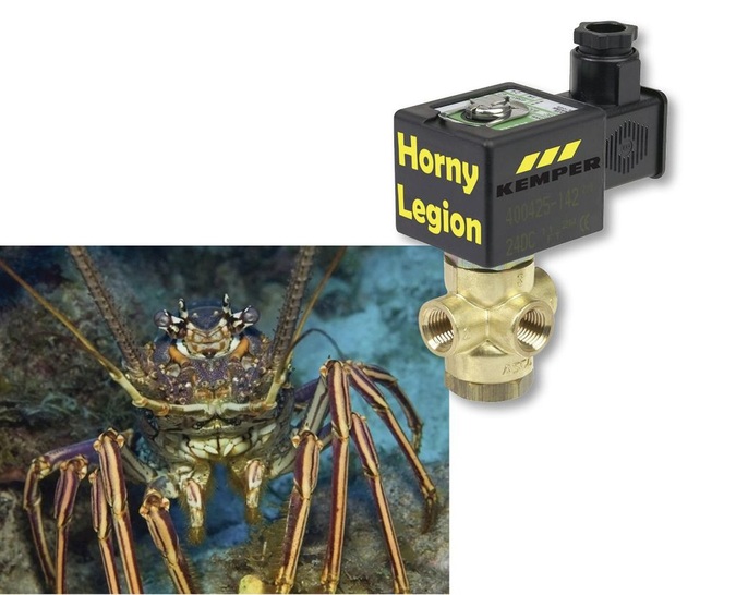 Leider nur ein Aprilscherz: Mit Horny Legion wären alle Probleme rund um Legionellen und dem demografischen Wandel gelöst.