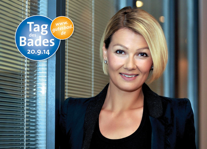 Macht sich für die VDS-Aktion “Tag des Bades“ stark, die sich im September zum 10. Mal jährt: Franziska van Almsick. Worauf sie bei der Einrichtung Wert legt und was sie überhaupt nicht mag, verrät sie u. a. jetzt ganz aktuell im exklusiven Interview mit www.gutesbad.de