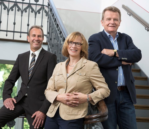 Übernehmen die Aufgaben von Ulrich Stahl (rechts): Christiane Nolte leitet ab September die KME Academy, Frank Dettmer die Technische Kundenberatung.