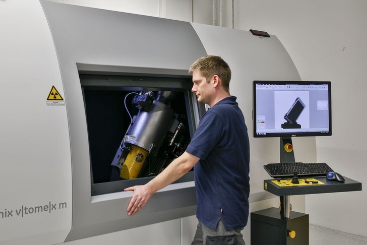 Der Computertomograph am ZSW.