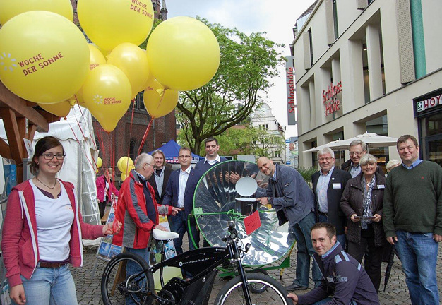 
Stadtfest in Oldenburg zur Woche der Sonne.
