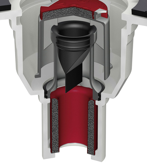
Der Geruch- und Rauchstopp im Bodenablauf von ACO Passavant.
