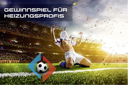 
Für alle fußballbegeisterten SHK-Fachhandwerker organisiert Spirotech das „Gewinnspiel für Heizungsprofis“.



