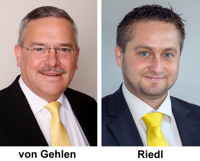 Seit 01.07. sind Jürgen von Gehlen und Michael Riedl bei Rotex.