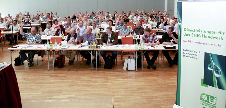 
Etwa 125 Teilnehmer kamen am 29. Juni 2016 zur Mitgliederversammlung der Überwachungsgemeinschaft nach Schweinfurt.
