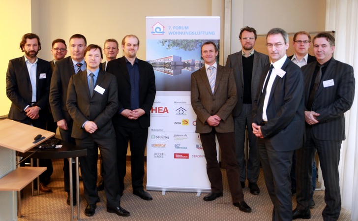 Die Referenten des 7. Forum Wohnungslüftung 2015.