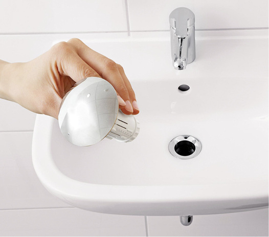 



Der Stopfen soll Abflüsse vor Verunreinigungen wirksam schützen.
