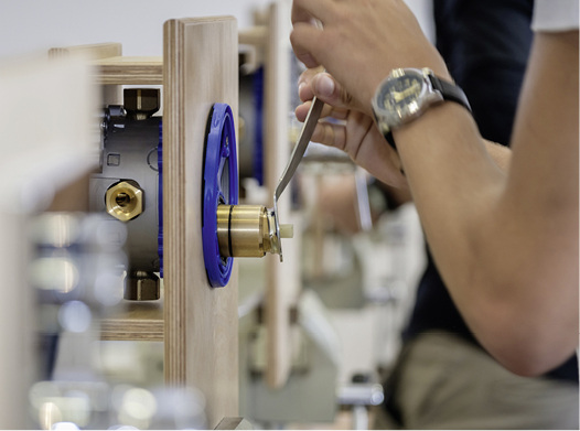 



Hansa schult im Werk in Burglengenfeld in modernen Räumen.
