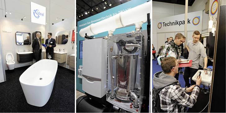 
In Hamburg zeigt die Fachmesse GET Nord 2016 das ganze Spektrum der SHK-Welt.
