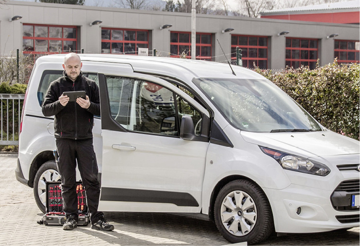 
Ein elektronisches Fahrtenbuch steht über einen Webbrowser auch unterwegs jederzeit zur Verfügung.



