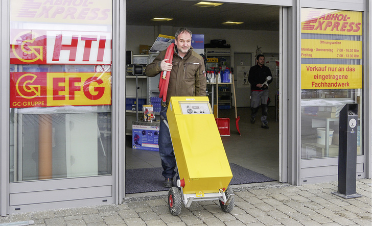 



Kompakte Heizmobile sind teilweise direkt beim Großhandel erhältlich. 
