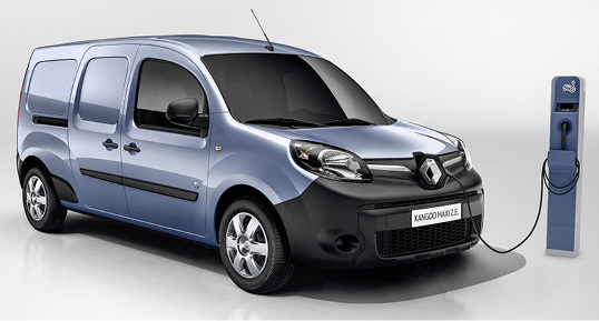 
Renault spendierte dem Elektrokleintransporter Kangoo Z.E. mehr Reichweite.

