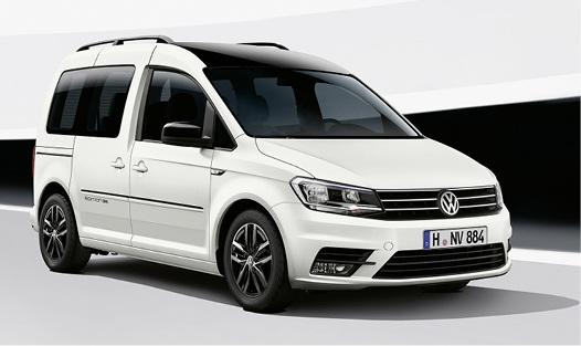 
Der VW Caddy als Edition-35-Sondermodell.
