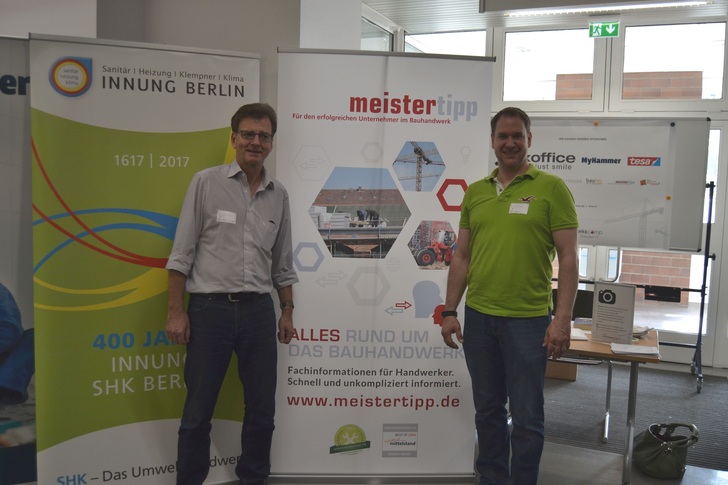 Andreas Koch-Martin (l.) und Roland Riethmüller