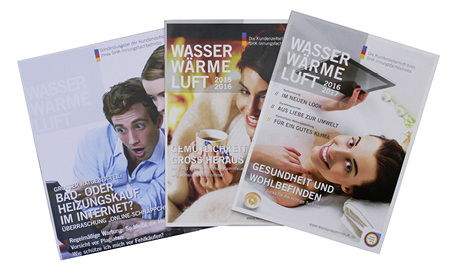 
Für den Endkunden: Drei Exemplare der Kundenzeitschrift lassen sich jetzt als Paket zum Sonderpreis ordern.
