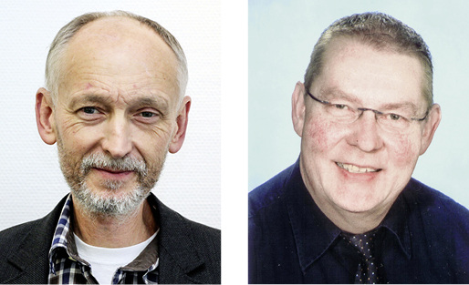<p>
Sven Ohoven (links) ist neuer Obermeister, Wolfgang Müller wurde zum Ehrenobermeister ernannt.
</p>