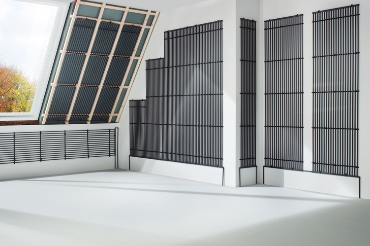 Wand vorher - © aquatherm GmbH, Attendorn
 Wand vorher