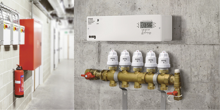 





Die beiden Stellantriebe TS Ultra und TS Ultra Plus von Oreg eignen sich für den Einsatz in engen Verteilern mit nur 40 mm Ventilmittenabstand.

