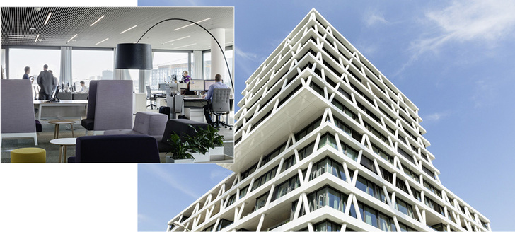 
Im Berliner 50Hertz-Netzquartier setzte Zent-Frenger die effiziente Kombination von Bauteilaktivierung und Heiz-/Kühldecken vollständig aus einer Hand um.



