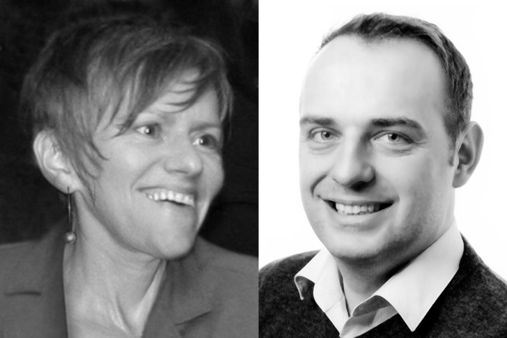 Jutta Poss (li.) und Michael Latacz