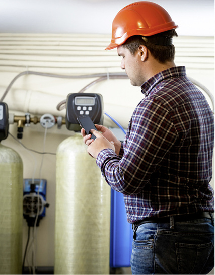 



Mit der „kwp-bnZeit.app“ können Monteure am Smartphone ihre Arbeitszeit erfassen.
