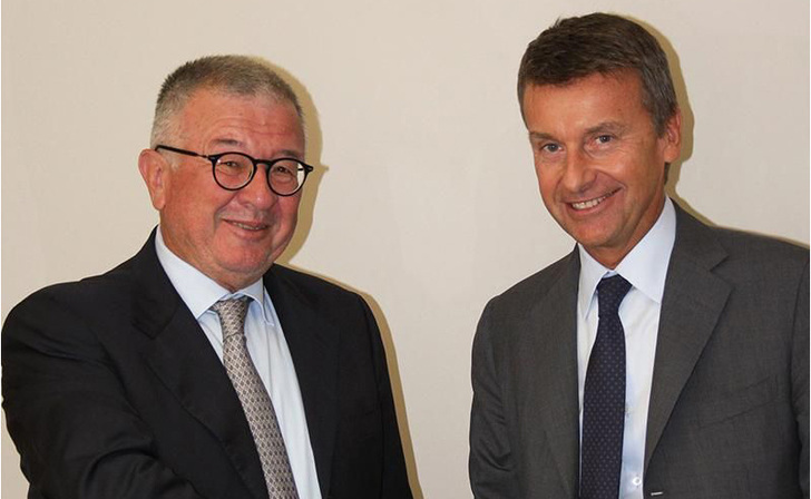 Hohes Maß an Gemeinsamkeiten: Alberto Christina (links) mit Marco Caleffi.