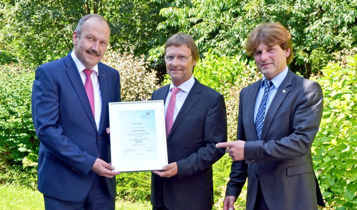 Joachim Maiworm (Kemper), Günther Mertz (BTGA), Ulrich Petzolt (Kemper) (v.l.n.r.)