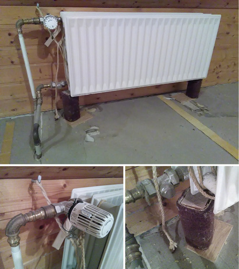 
Entweder der Mann beim Einbau wusste es nicht besser, oder er hatte einfach keine Zeit.



