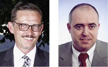 



Georg Mehrsteiner (links) beerbt Robert Smejkal.
