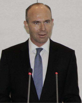 



Landesinnungsmeister Martin Ratzke eröffnete den Verbandstag. 
