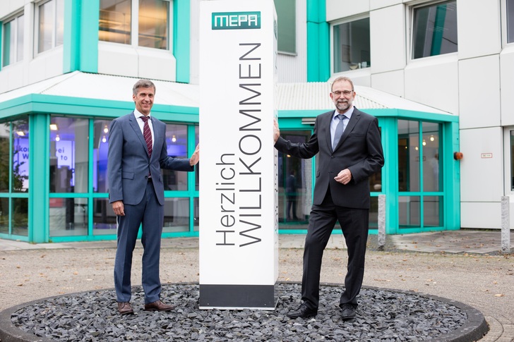 Reiner Pauli (li.) und Reinhard Menden