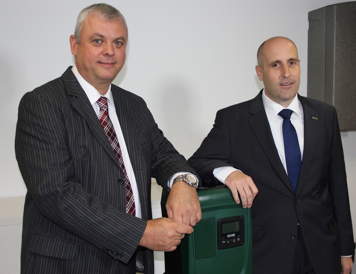 Thomas Schubert (li.) und Axel Pungs (re.) bilden die neue Führungsspitze bei DAB Pumpen Deutschland
