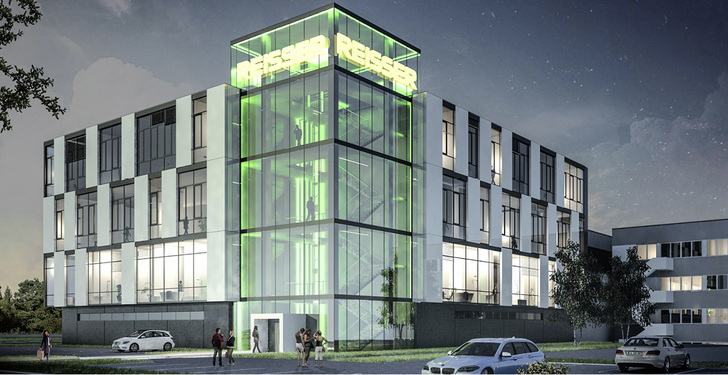 
So soll das neue Reisser-Infocenter mit Fachverkauf und integrierter Badausstellung in Böblingen aussehen. Das Unternehmen errichtet zudem ein neues Zentrallager mit modernster Logistik.



