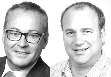 Frank Rosenmeier (li.), Christian Breul