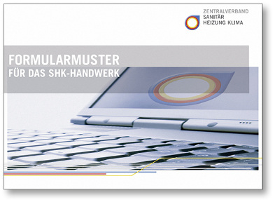 <p>
Das passende Musterformular kann sich der lizenzierte Mitgliedsbetrieb in tagesaktueller Fassung herunterladen und seinen Bedürfnissen anpassen.
</p>
<p>
</p> - © ZVSHK
 
Das passende Musterformular kann sich der lizenzierte Mitgliedsbetrieb in tagesaktueller Fassung herunterladen und seinen Bedürfnissen anpassen.