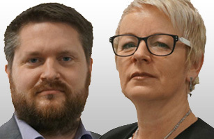 Sebastian Klimke und Birgit Alban