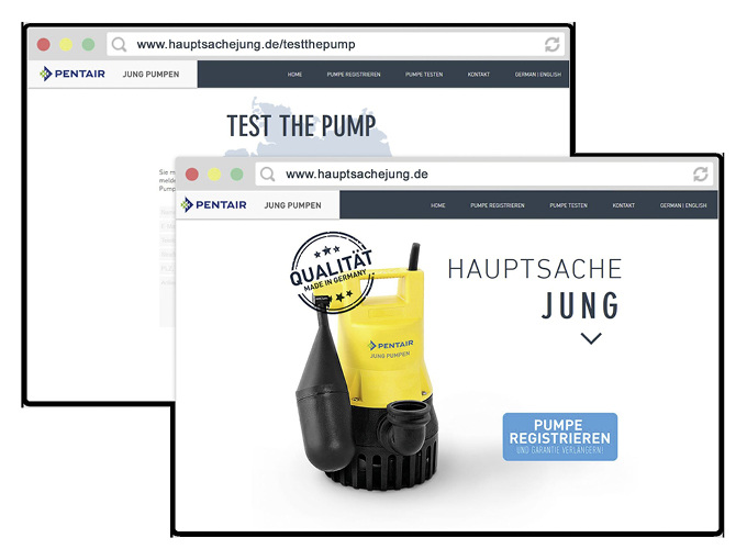 



Endkunden können jetzt kostenlos eine Entwässerungspumpe von Jung testen.
