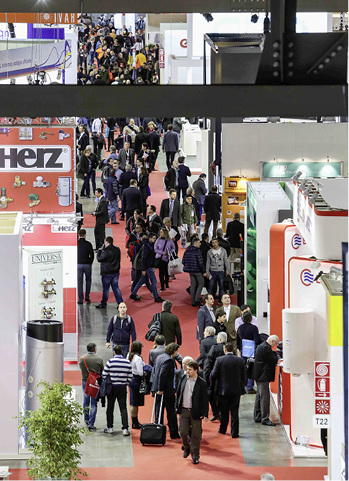 <p>
</p>

<p>
Die italienische Messe MCE ist dieses Jahr vom 13. bis 16. März.
</p> - © MCE Expocomfort

