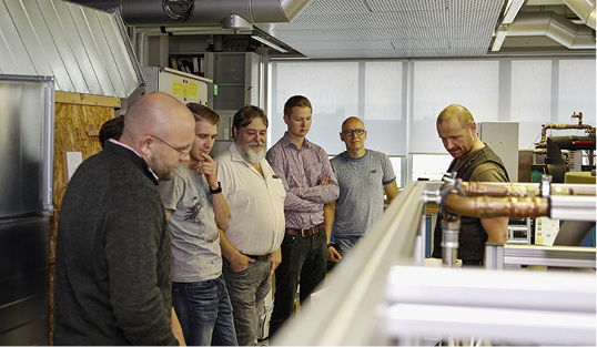 
Am „Schnuppersemester“ nehmen Gesellen und Meister teil.



