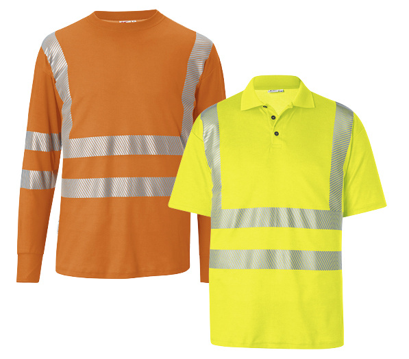
Die Linie Kübler Reflectiq wurde um T-Shirts in Lang- und Kurzarmvarianten ergänzt.



