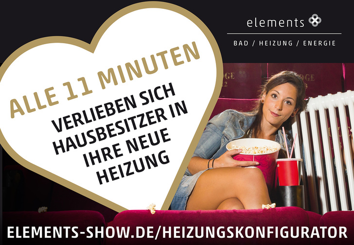 Elements bewirbt das neue Angebot - in Anlehnung an den Slogan einer großen Partnervermittlungs-Plattform - mit einer humorvoll umgesetzten Kampagne. - © GC-Gruppe
