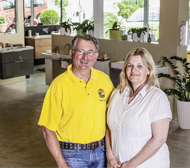 

Sibylle

und 

Oliver Volk

führen ein SHK-Unternehmen mit eigener Ausstellung in Stuttgart-Birkach.





