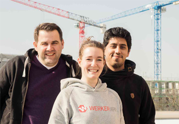Das WerkerApp-Team - © 1.Blitz + Donner GmbH

