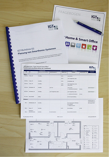 
Die Richtlinie „Planung von Smarthome-Systemen“ enthält einen Downloadlink für unterschiedliche Vorlagen.



