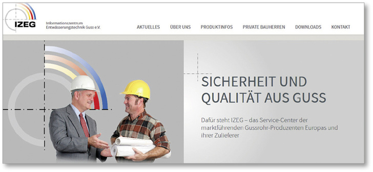 



Das Informationszentrum Entwässerungstechnik Guss hat einen neuen Webauftritt.
