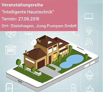 



Um intelligente Haustechnik geht es in der Veranstaltung bei Jung Pumpen.
