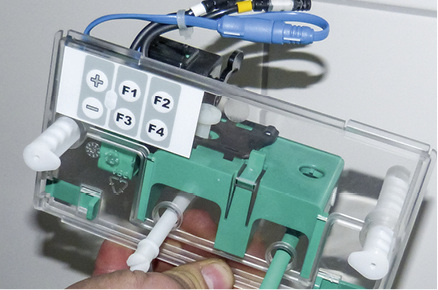 



Die automatische WC-Hygienespülung Sanicontrol 1062 von Mepa wird per Plug & Play in den UP-Spülkasten integriert.
