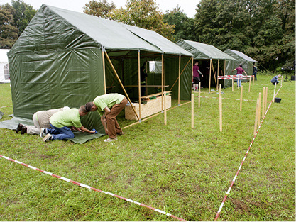
Im Azubi-Camp bei Villeroy & Boch wird u. a. Teamfähigkeit vermittelt.




