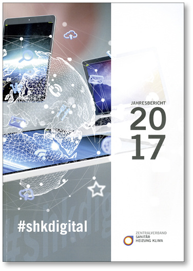 <p>
Zum Geschäftsjahr 2017 geben gut 90 Seiten einen interessanten Einblick in die sich verändernden Handlungsfelder des SHK-Fachhandwerks. 
</p>

<p>
</p> - © ZVSHK


