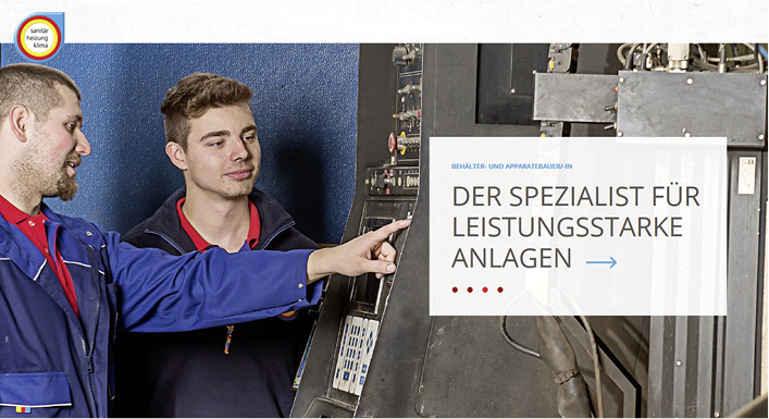 
Neue Vorgaben: Wer jetzt in eine Ausbildung im Behälter- und Apparatebauer-Handwerk startet, trifft auf einen zeitgemäßen Rahmenlehrplan. 



